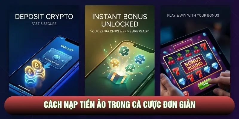 Cách nạp tiền ảo trong cá cược đơn giản