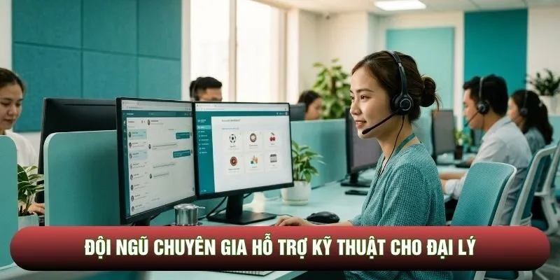 Đội ngũ chuyên gia hỗ trợ kỹ thuật cho đại lý