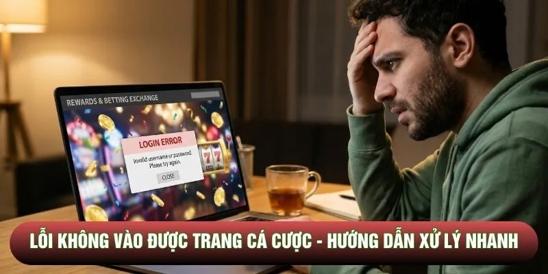 Lỗi Không Vào Được Trang Cá Cược - Hướng Dẫn Xử Lý Nhanh