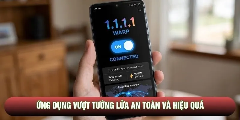 Ứng dụng vượt tường lửa an toàn và hiệu quả